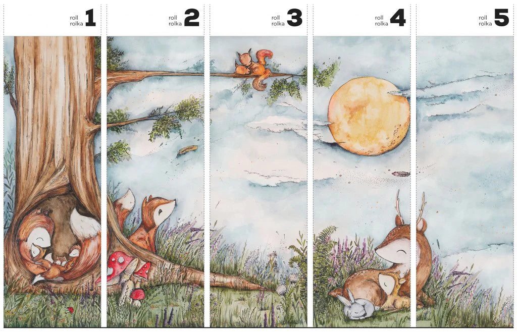 Tapet på rull Fox hollow