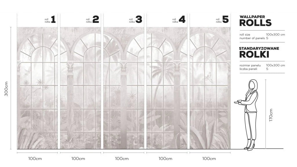 Tapet på rull Serra