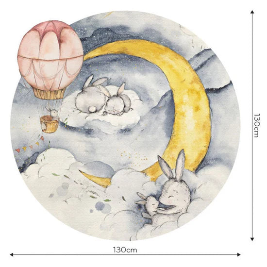 Sirkel tapet Moonie Blue