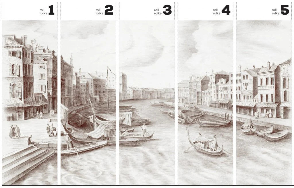 Tapet på rull Venezia