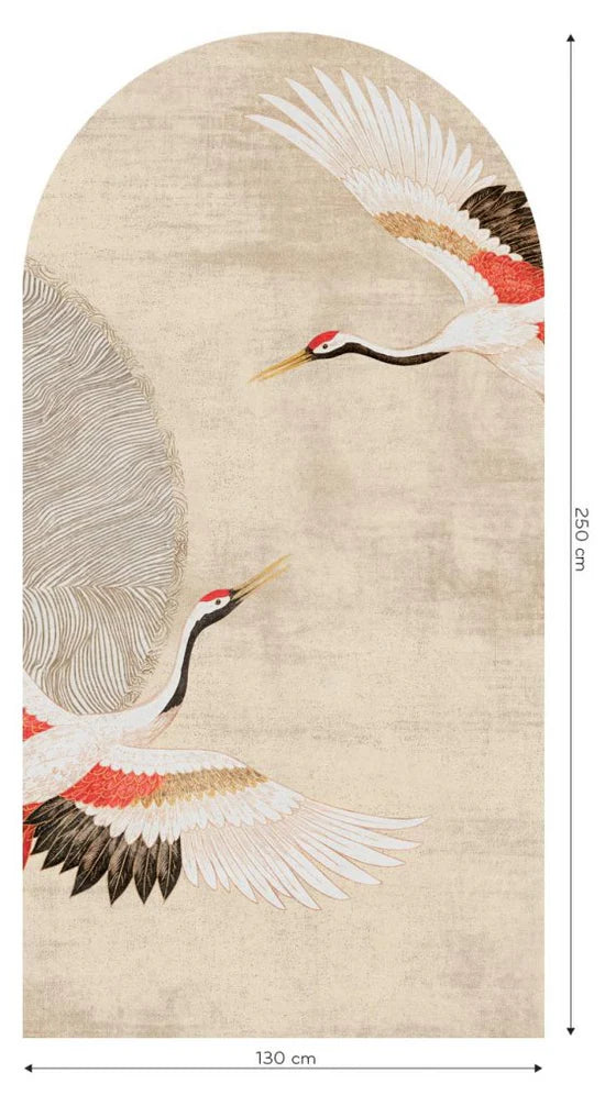Buet tapet Modern Tsuru