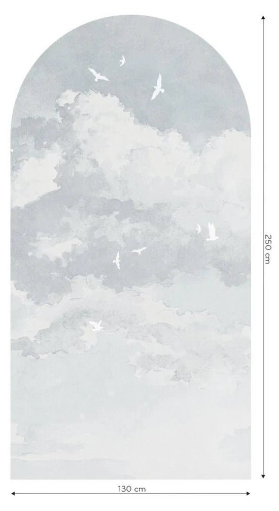 Buet tapet White birds