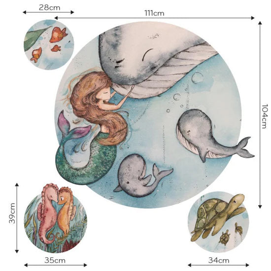 Sirkel tapet Sea child