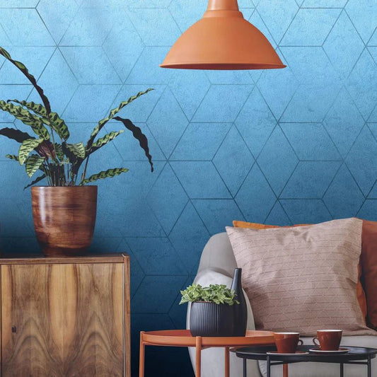 Tapet Blue Ombre Fusion