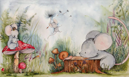 Tapet Mice Adventure