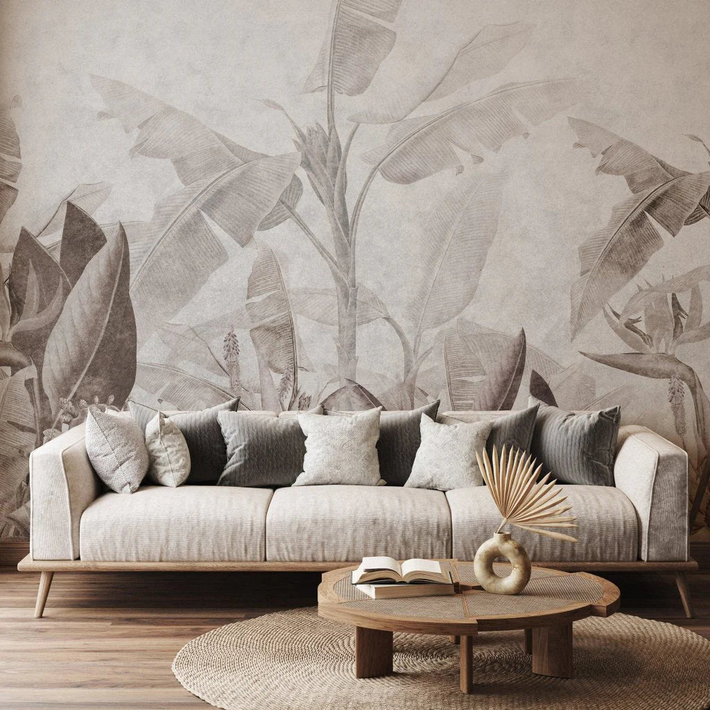 Tapet Rainforest Beige
