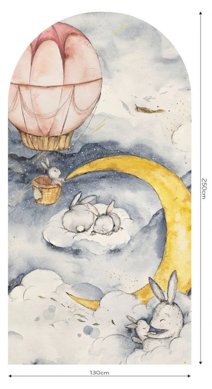 Buet tapet Moonie Blue