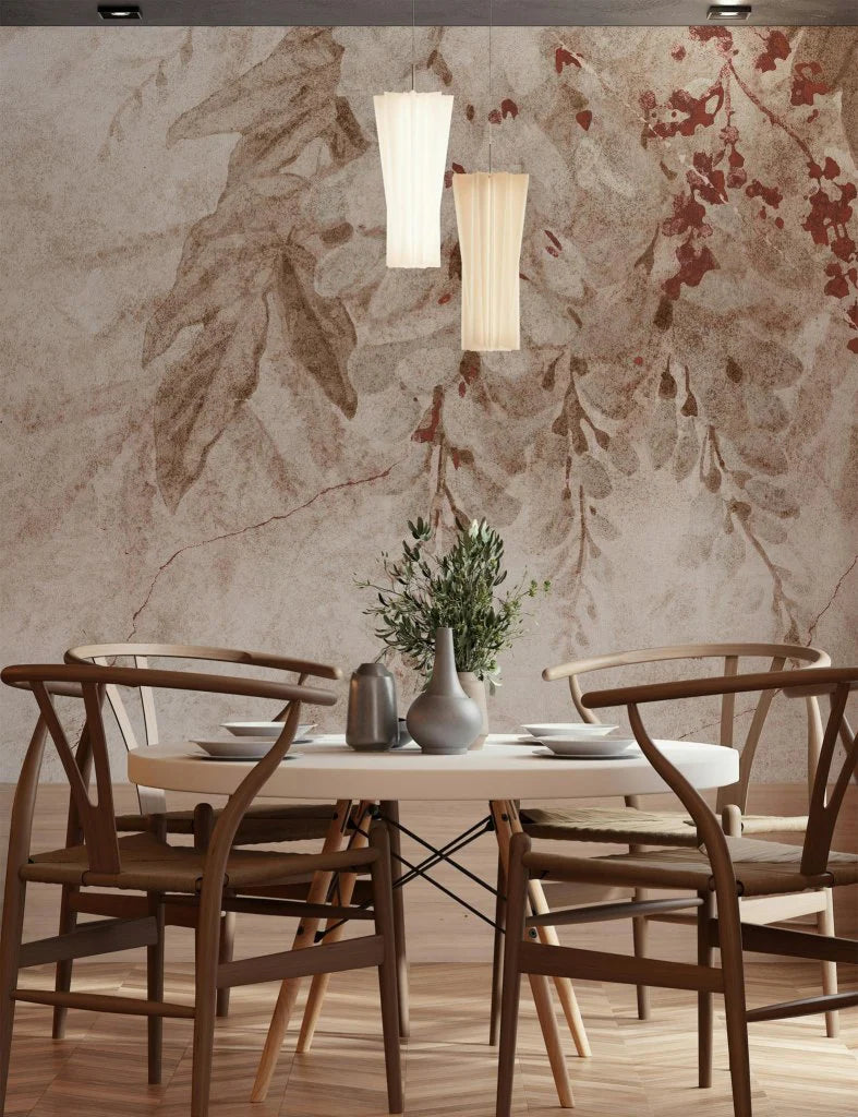 Tapet Wisteria Beige