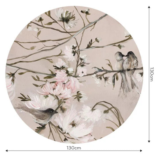 Sirkel tapet Trel Beige