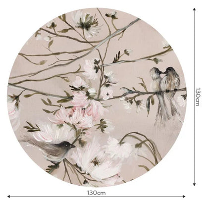 Sirkel tapet Trel Beige
