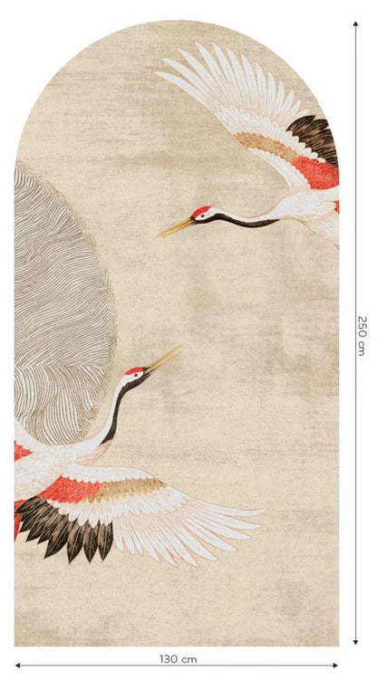 Buet tapet Modern Tsuru