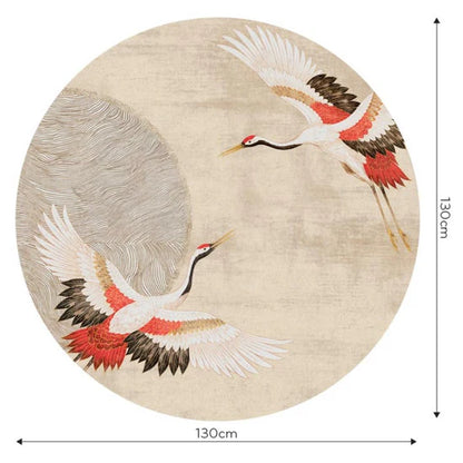 Sirkel tapet Modern Tsuru