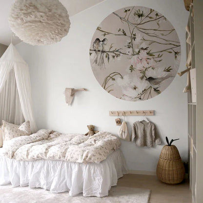 Sirkel tapet Trel Beige