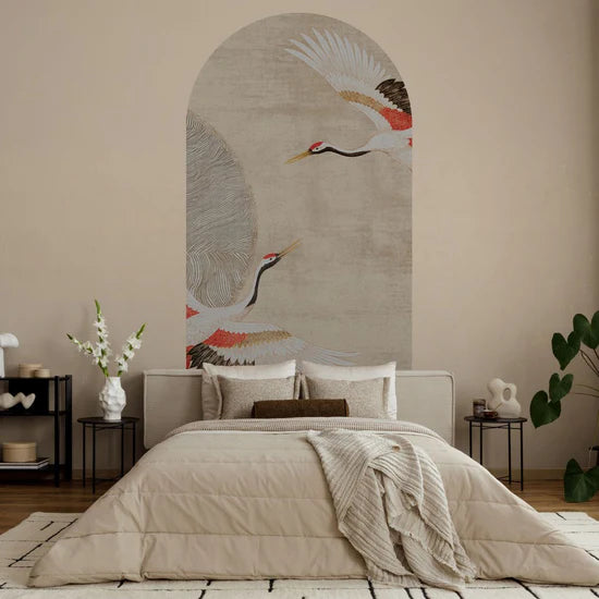 Buet tapet Modern Tsuru