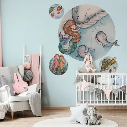 Sirkel tapet Sea child