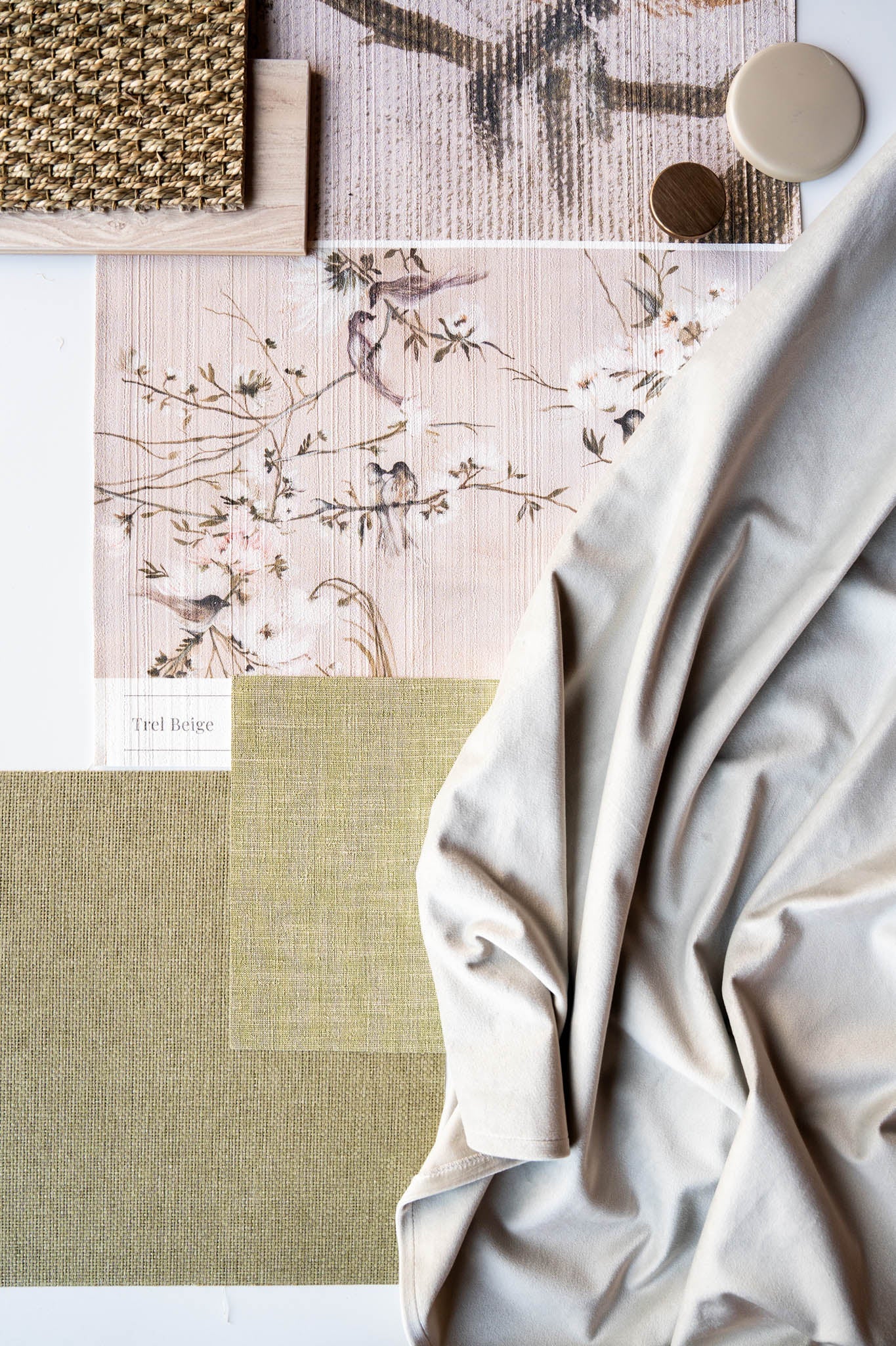 Tapet Trel Beige