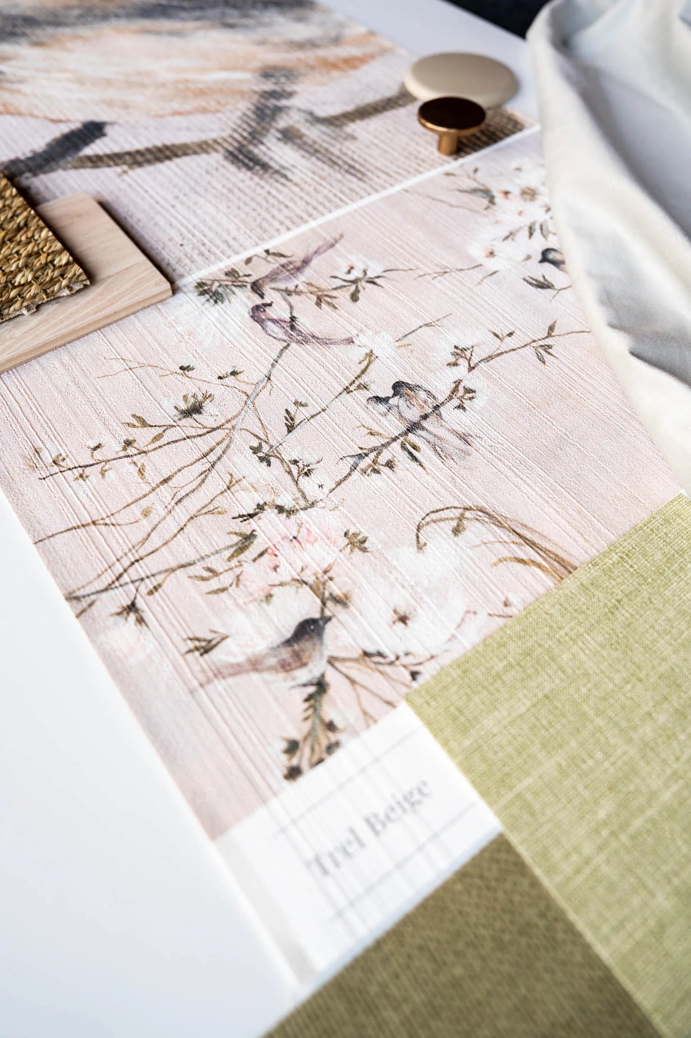 Tapet Trel Beige
