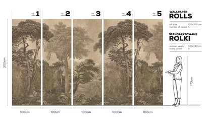 Tapet på rull Hood light