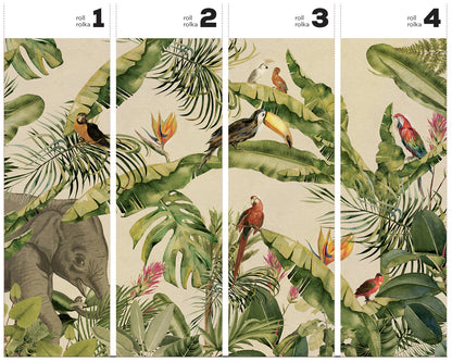 Tapet på rull Jungle