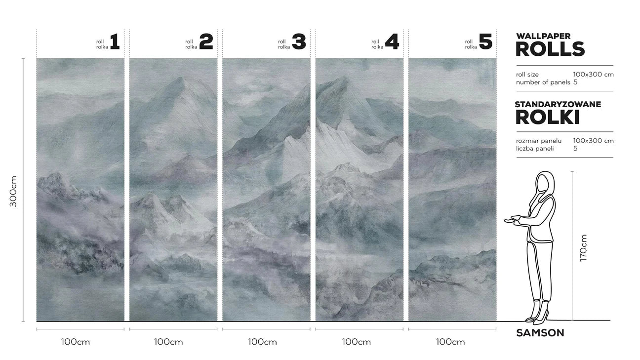 Tapet på rull Samson