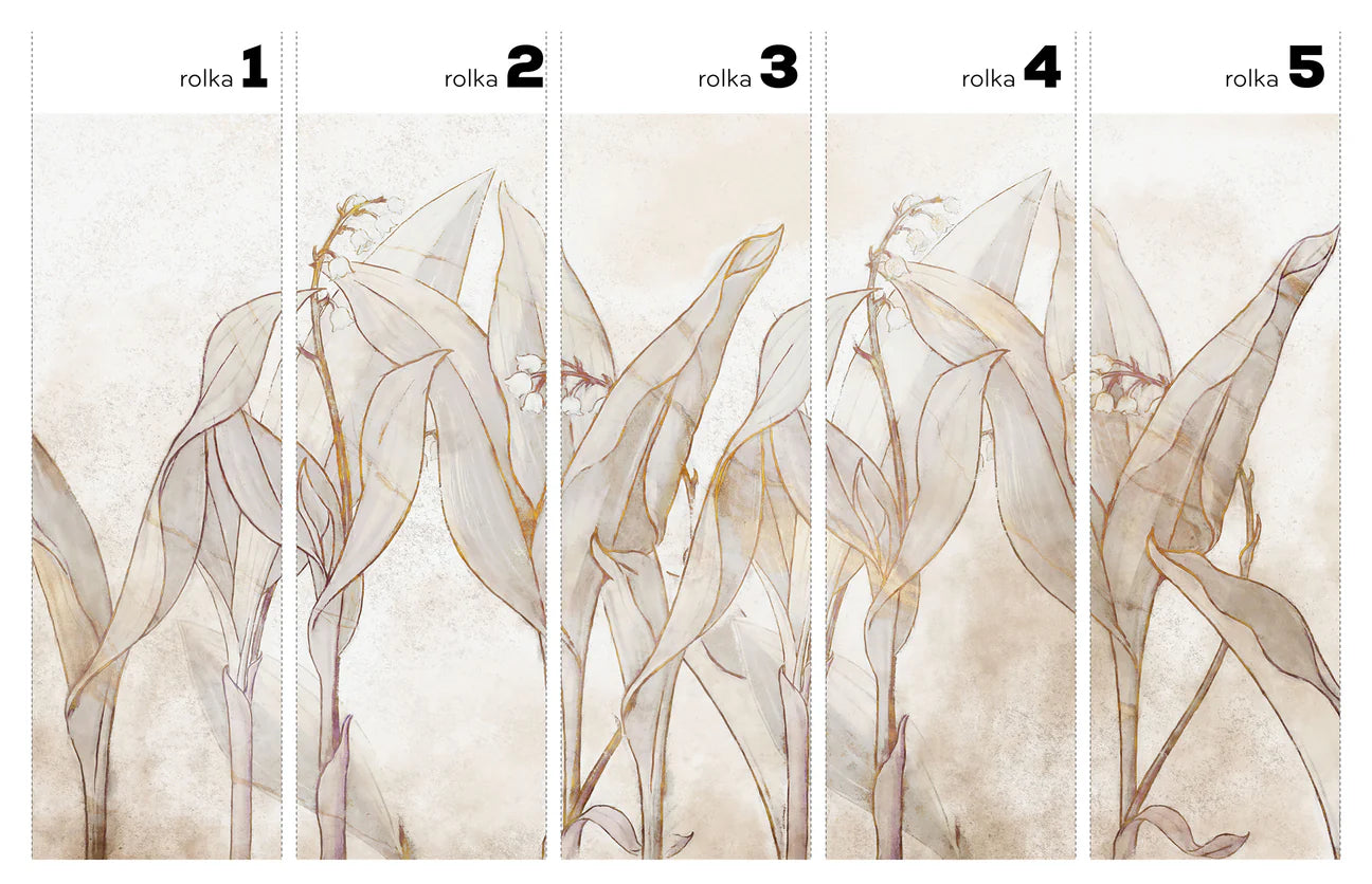 Tapet på rull Lirio