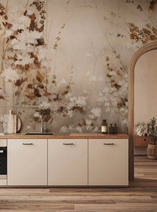 Tapet på rull Marron