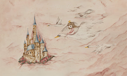 Tapet Swan princess