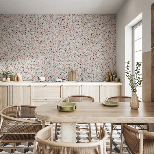 Tapet Terrazzo Rust