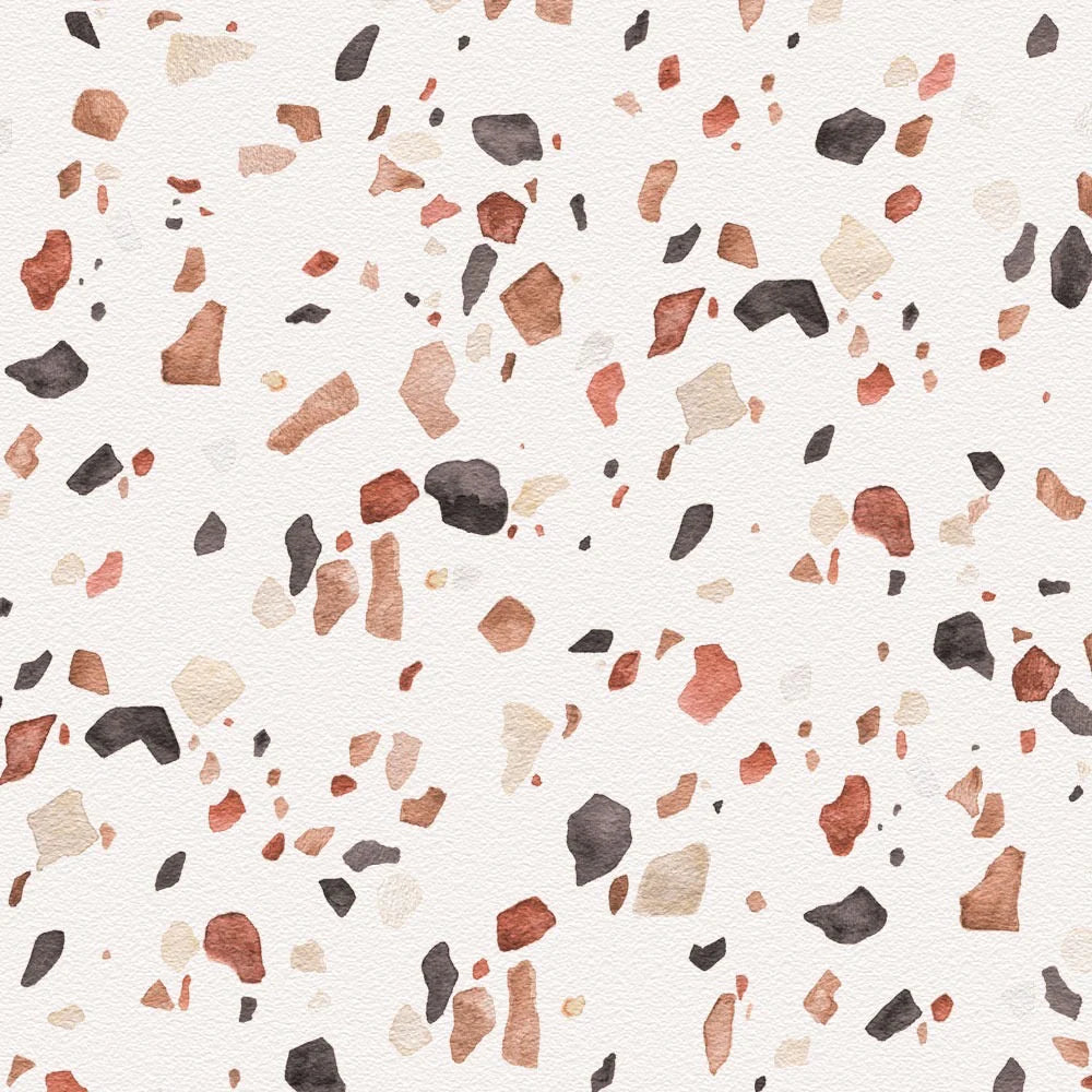 Tapet Terrazzo Rust